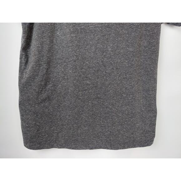 Ariat Women's Tulip Tee Pink Flower Embroidered Heather Gray Size L - Picture 7 of 7